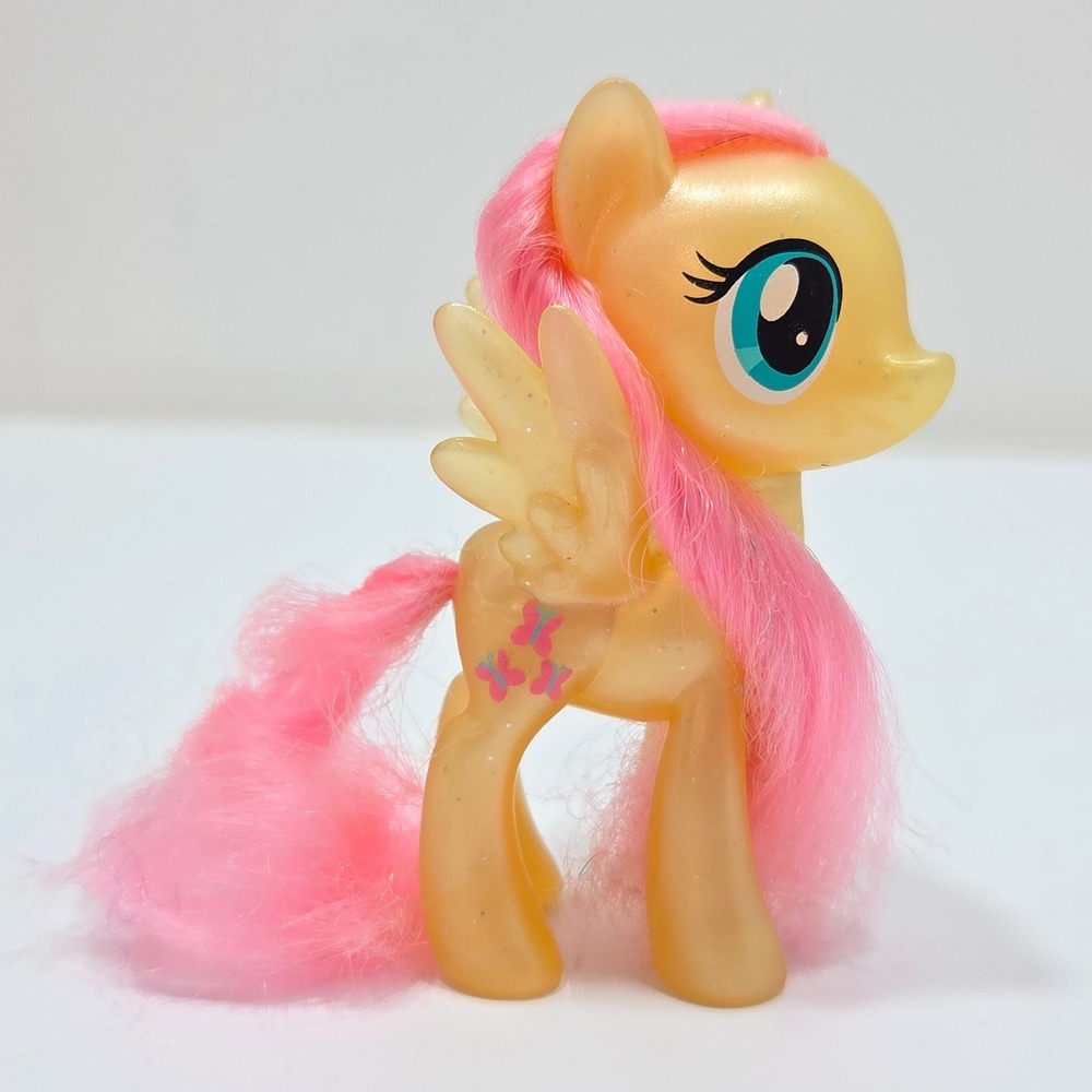 My Little Pony G4 Brushable Best Gift Ever Fluttershy Pearlized 2018  MLP